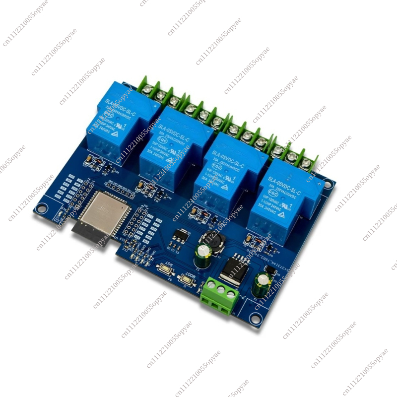 Esp32 Wifi Bluetooth Module - Modul Relay 4 Saluran 30A ESP32E,