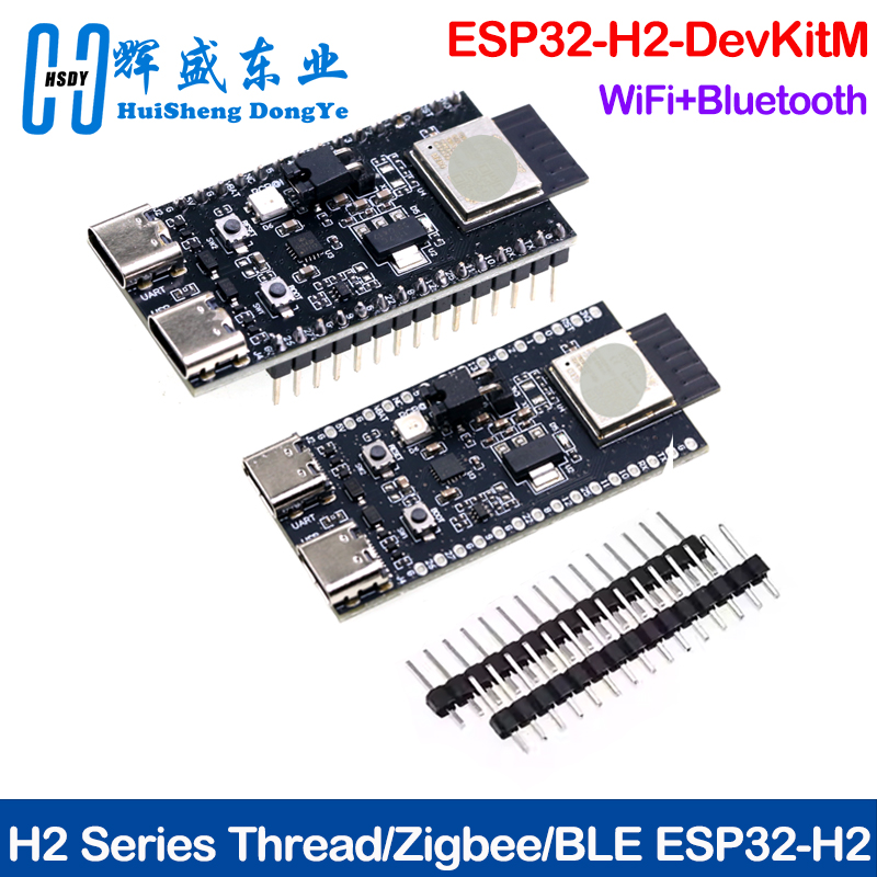 Esp32 H2 - ESP32-H2-DevKitM WiFi+Bluetooth Seri H2 Thread/Zigbee/BLE ESP32-H2