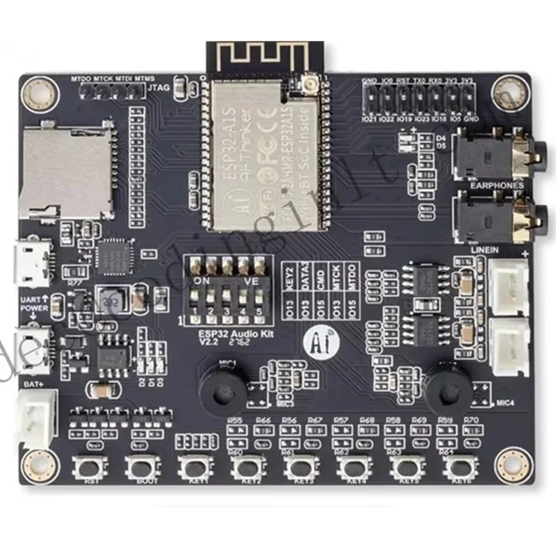 Esp32 Uart Module - ESP32-Audio-Kit ESP32-A1S 4MB atau 8MB Dual-Antena