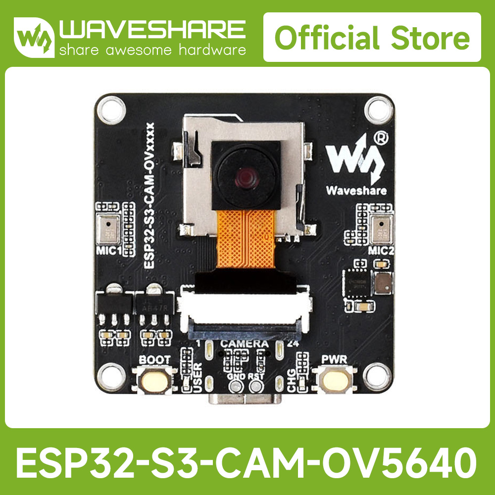 Esp32 S3 - Papan Pengembangan Kamera AIoT Waveshare ESP32-S3,