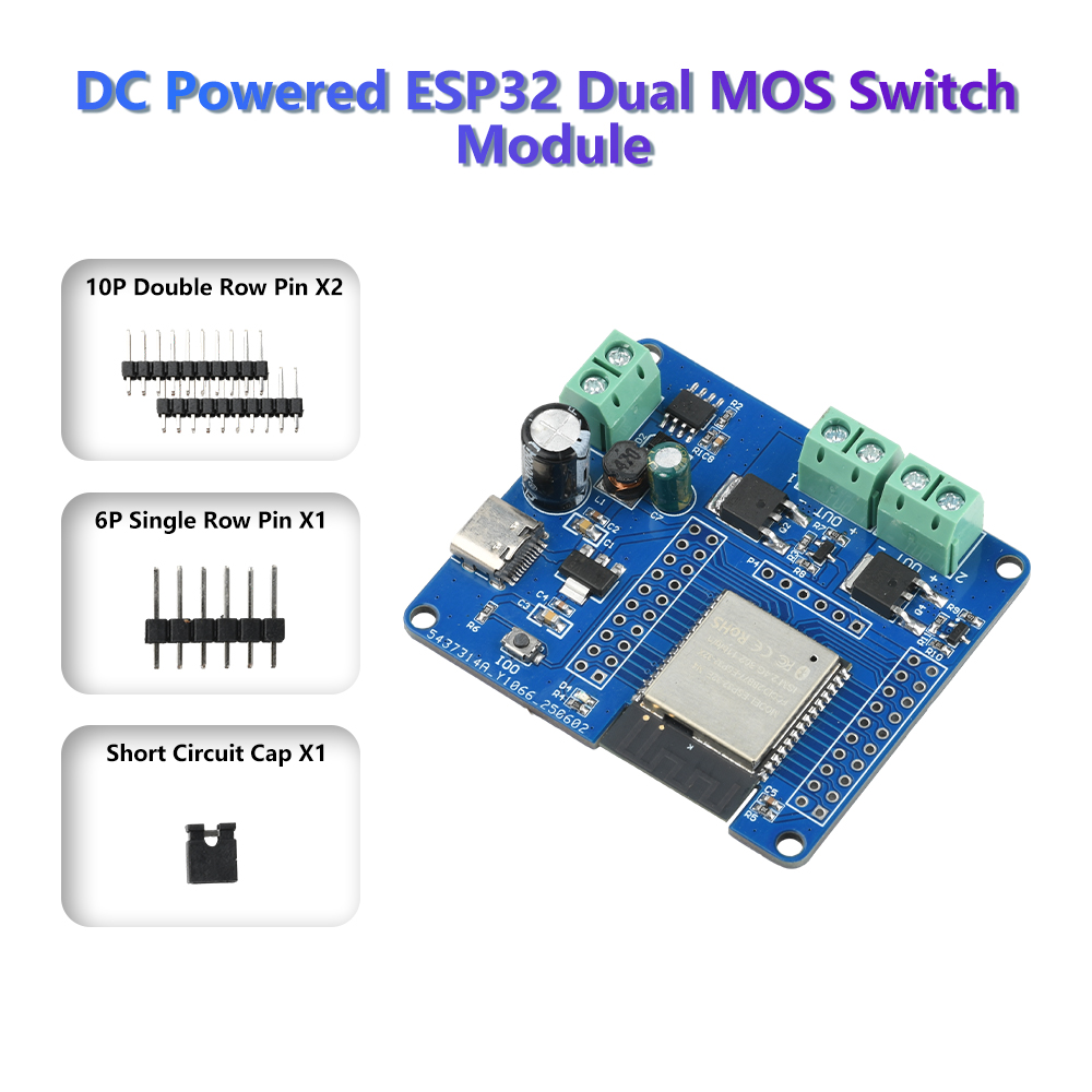 DC 5-60V ESP32 Modul Sakelar M - Esp32 Uart Module ulasan dan harga