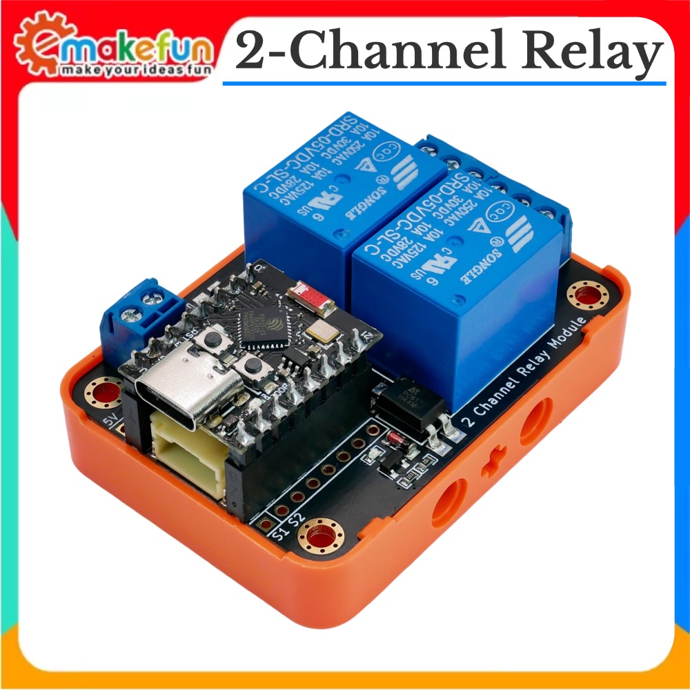 Modul Relay 2CH Input 5V Activ - Esp32 Uart Module ulasan dan harga