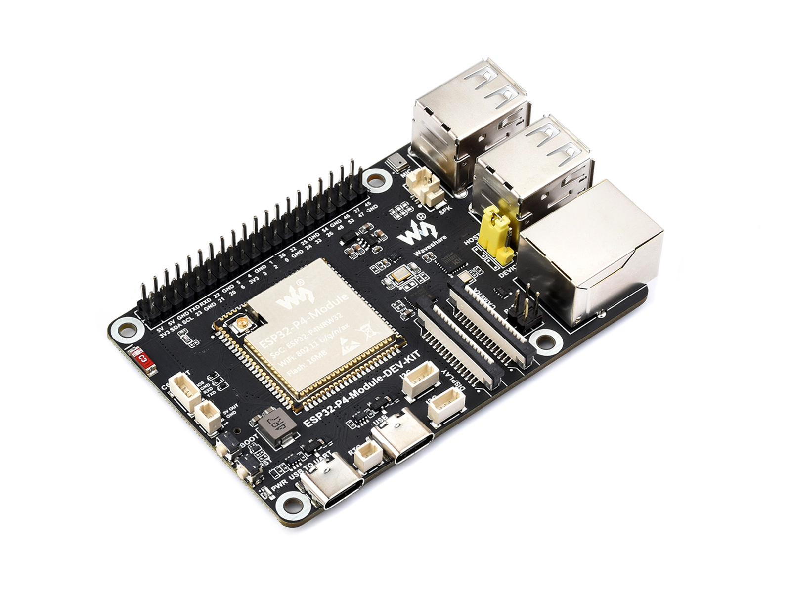 Papan Pengembangan Waveshare B - Esp32 P4 ulasan dan harga