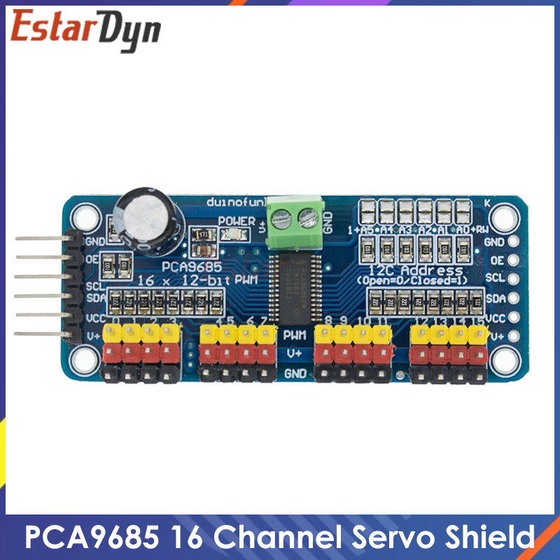 Driver 16 Channel 12-Bit PWM S - Esp32 Uart Module ulasan dan harga