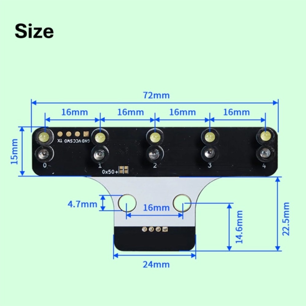 Sensor Pengikuti Garis Skala A - Esp32 Uart Module ulasan dan harga