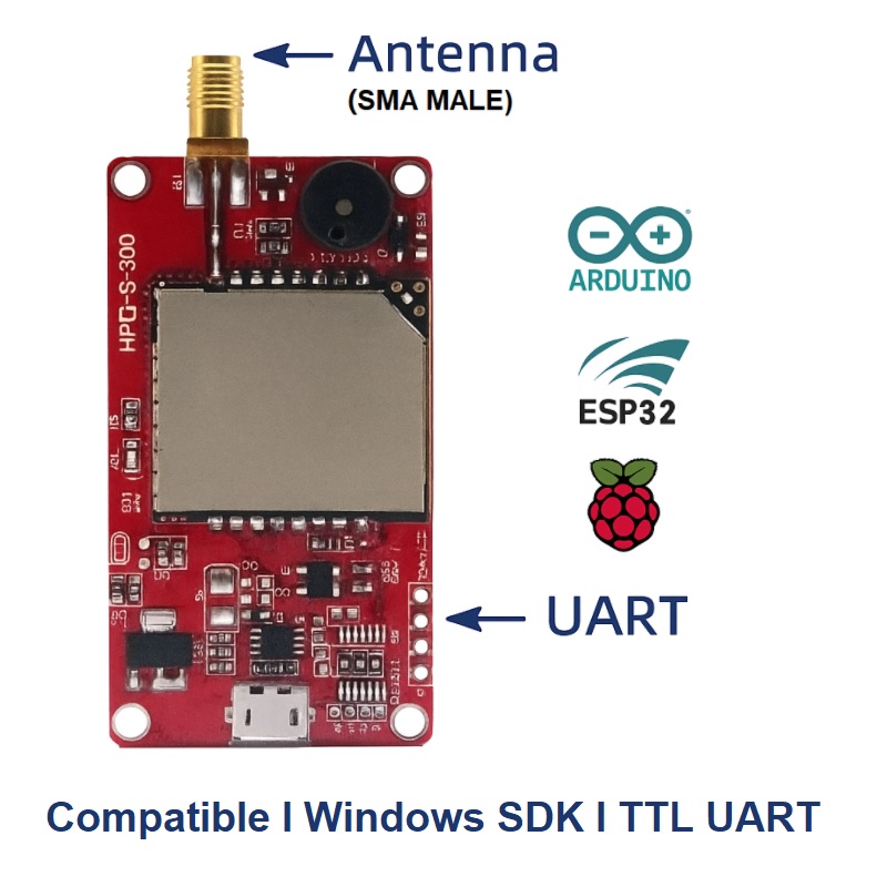 Modul Pembaca RFID UHF R300 un - Esp32 Uart Module ulasan dan harga