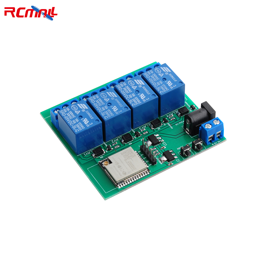 ESP32S 4CH Modul Relai ESP32 W - Esp32 Wifi Bluetooth Module ulasan dan harga