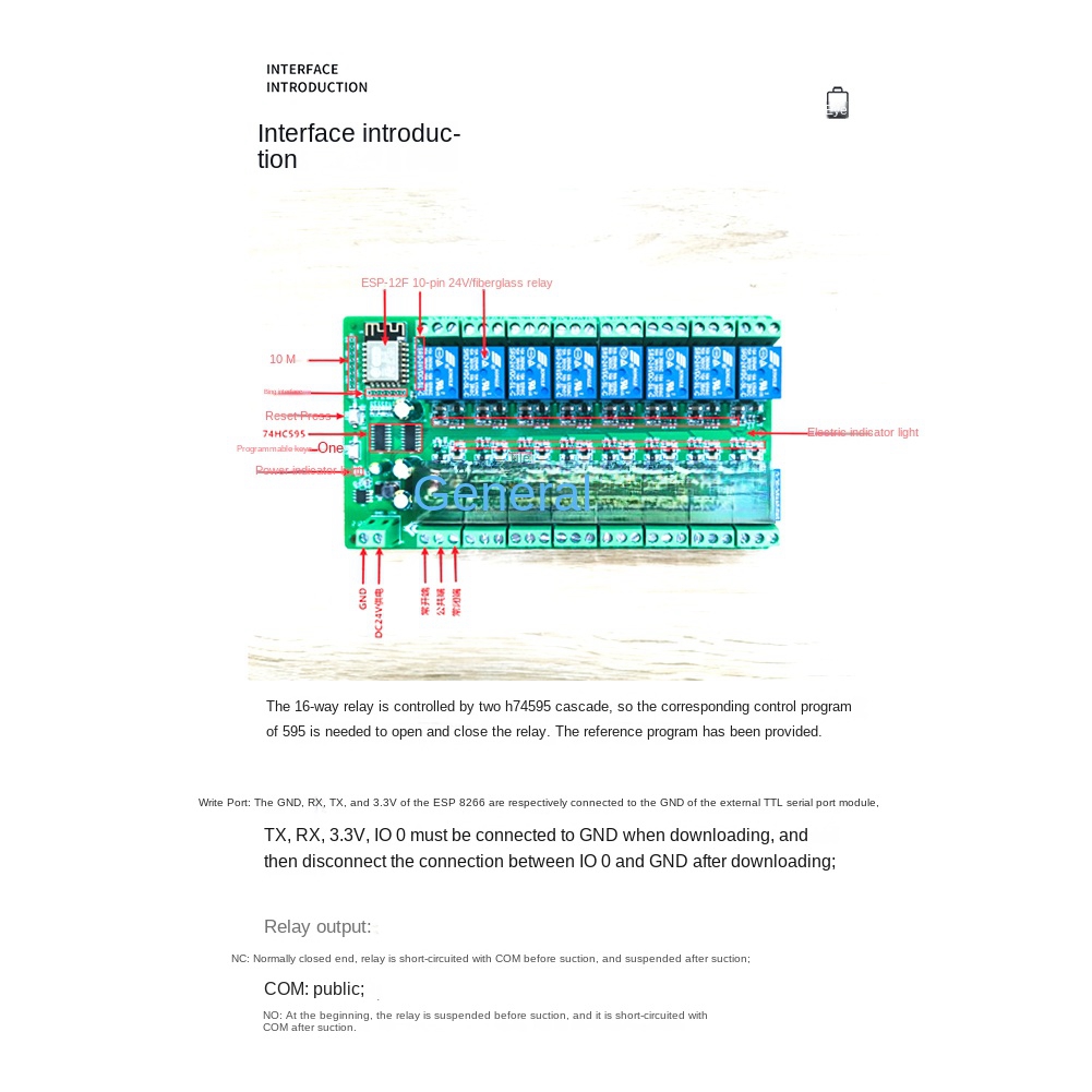 B14C ESP8266 Modul Relai WIFI  - Esp8266 ulasan dan harga