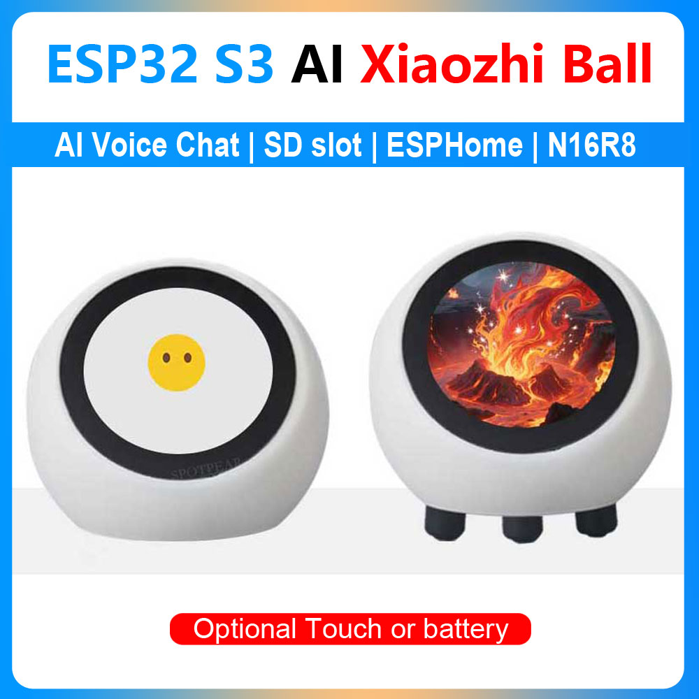 ESP32 S3 1.28 Inci N16R8 Papan - Espressif Esp32 ulasan dan harga