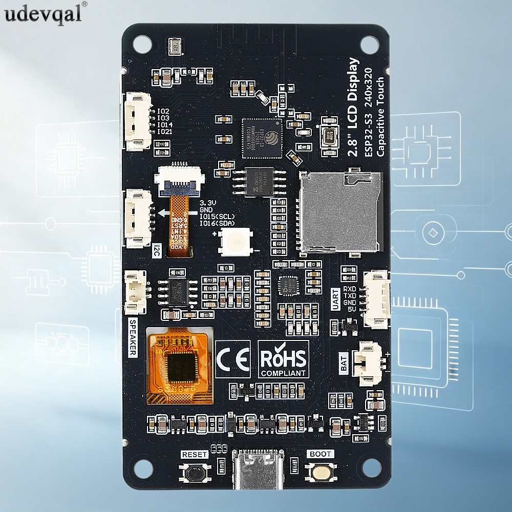 2,8 Inci Papan Pengembangan ES - Esp32 Uart Module ulasan dan harga