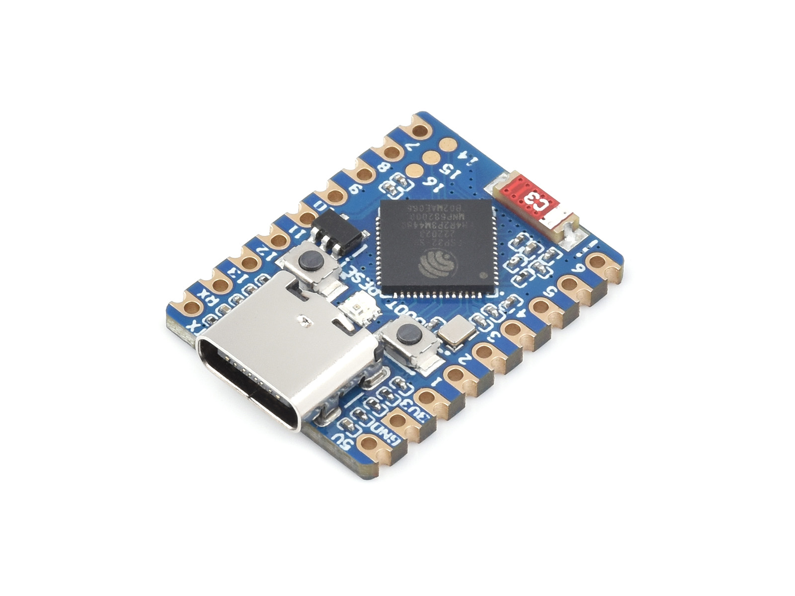 Papan Pengembangan Mini Wavesh - Esp32 C3 ulasan dan harga