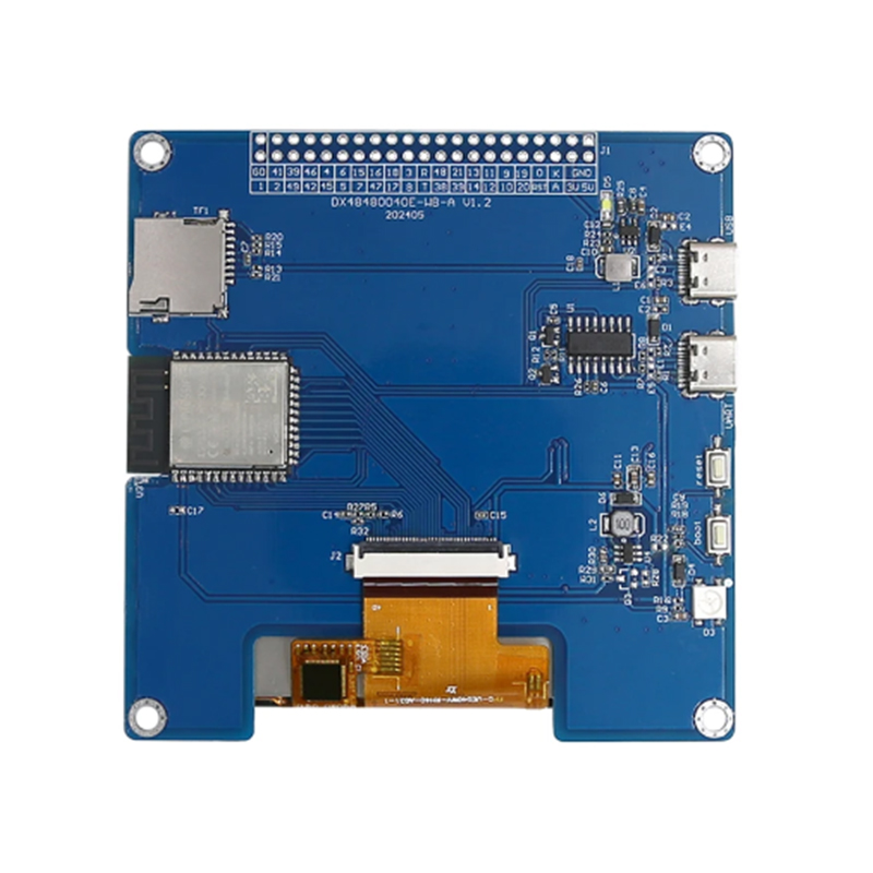 4 Inci 480 × 480 IPS TFT Layar - Esp32 Uart Module ulasan dan harga