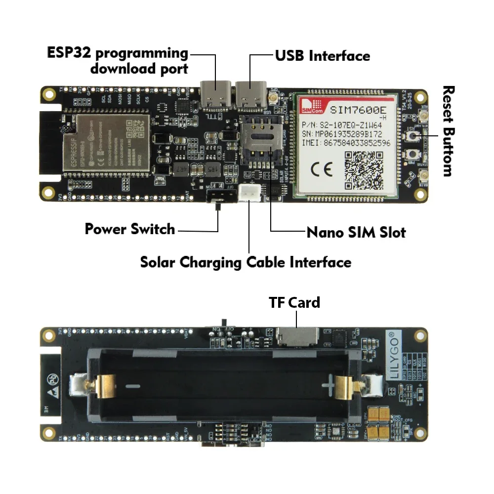 TERSEDIA LILYGO T-SIM7600G-H R - Esp32 ulasan dan harga
