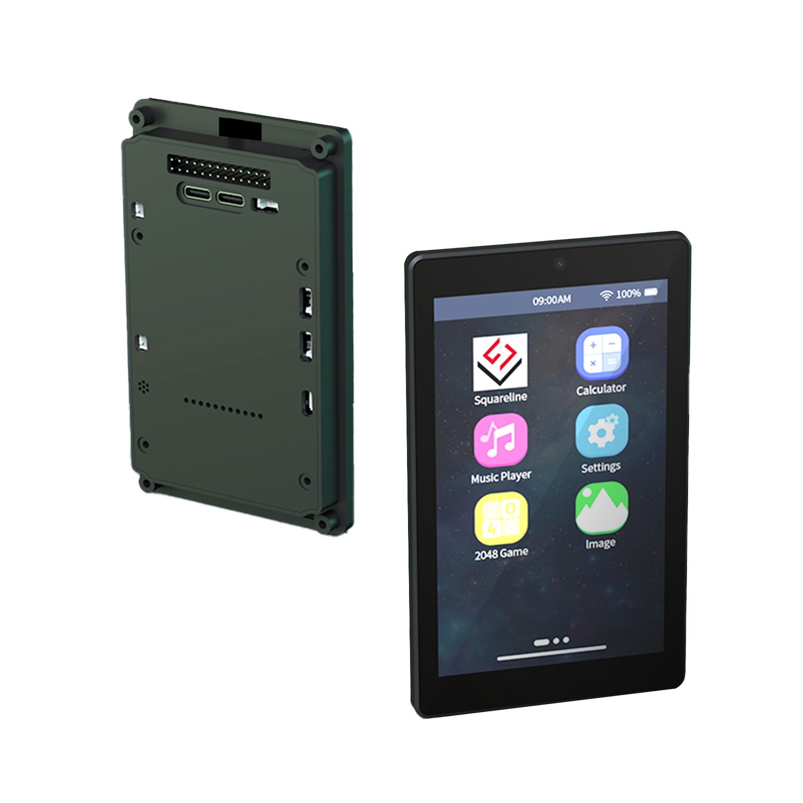 Layar Sentuh Kapasitif IPS 4,3 - Esp32 C6 ulasan dan harga