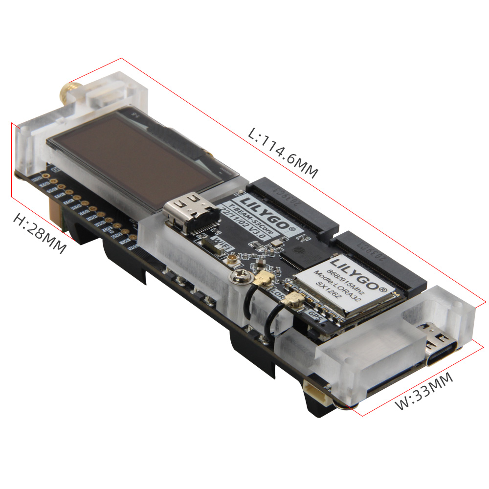 LILYGO® SoftRF T-Beam SUPREME  - Esp32 Wifi Bluetooth Module ulasan dan harga