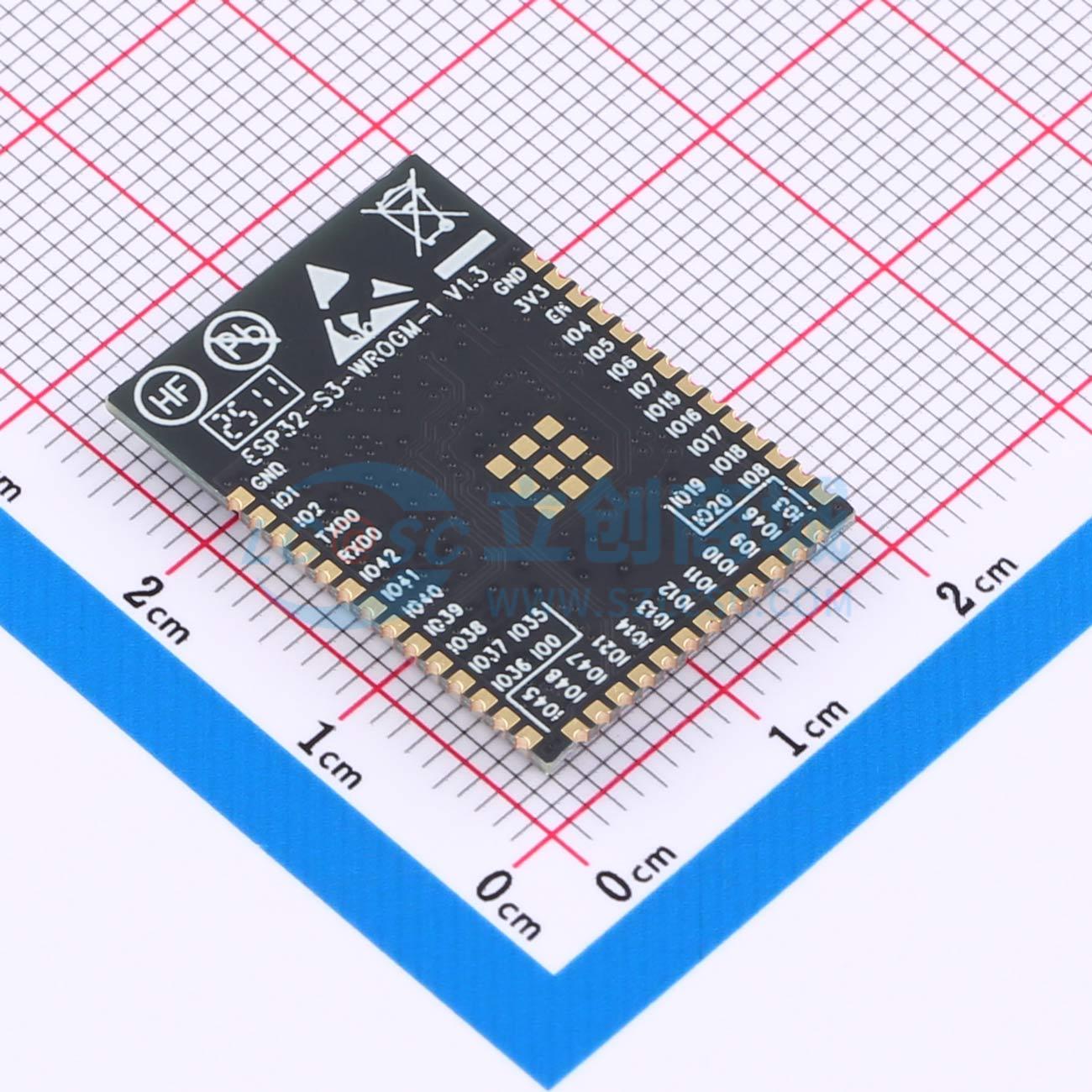3pcs ESP32-S3-WROOM-1-N16R8 SM - Esp32 Uart Module ulasan dan harga
